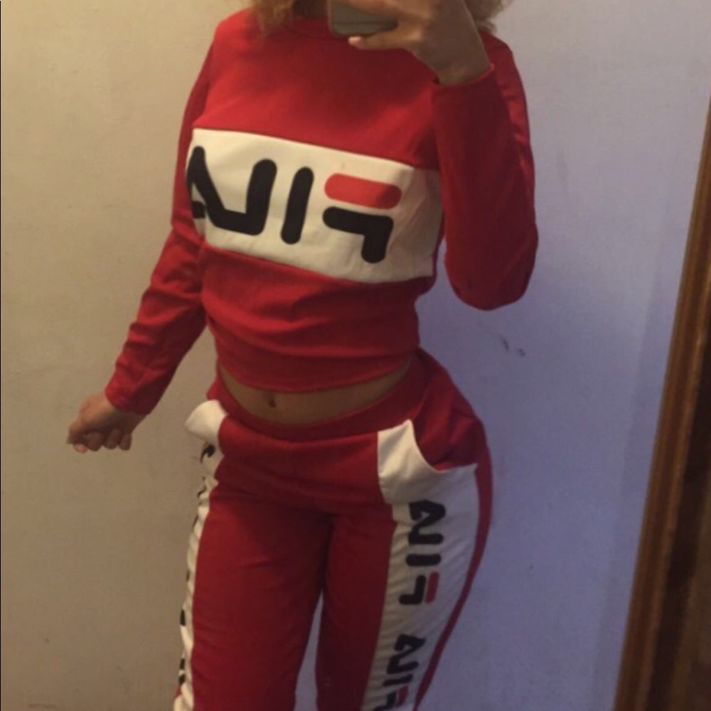 WOMENS FILA TRACKSUIT